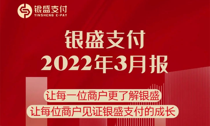 银盛支付2022年3月报